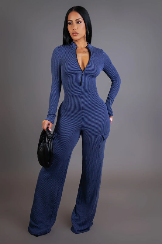 Jumpsuit - Blue