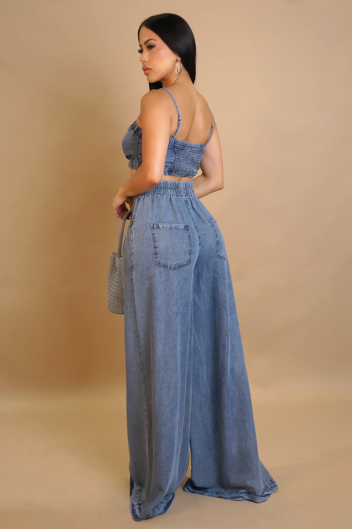 Denim Down Set
