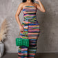 Colorful Maxi Dress - Multi