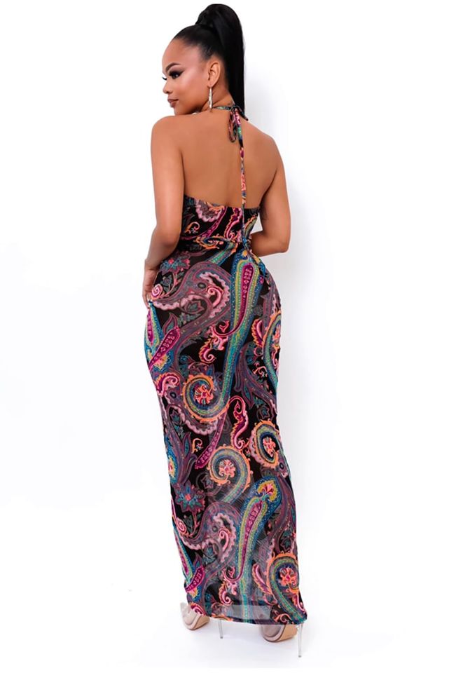Thoe Maxi Dress - Black