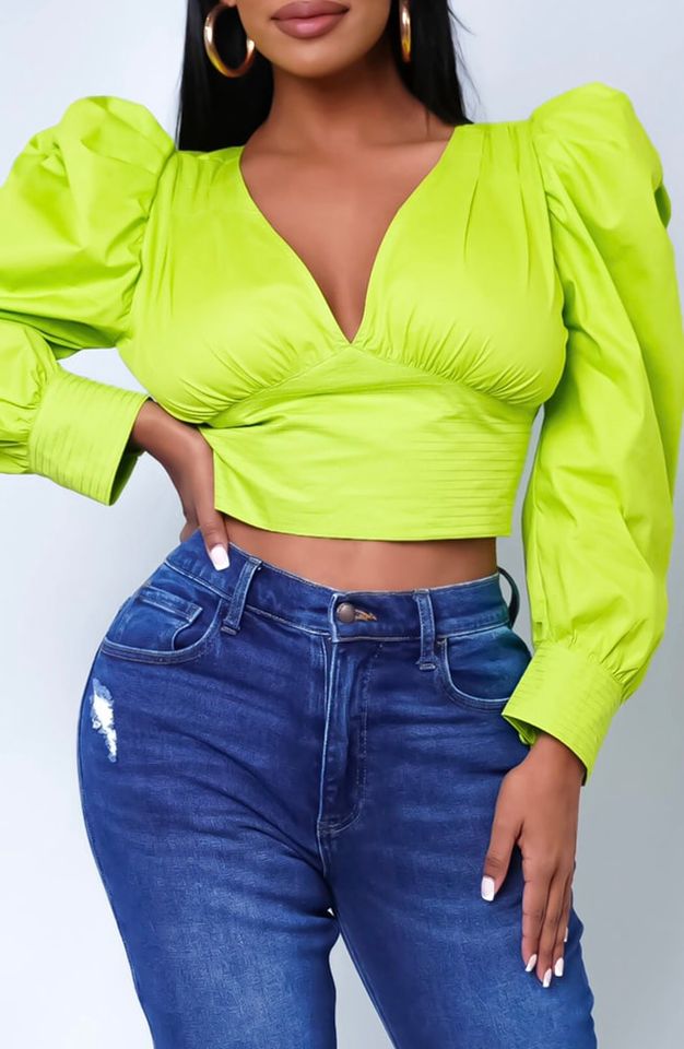 Karyna Top - Lime