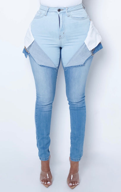 Double Layer Jeans