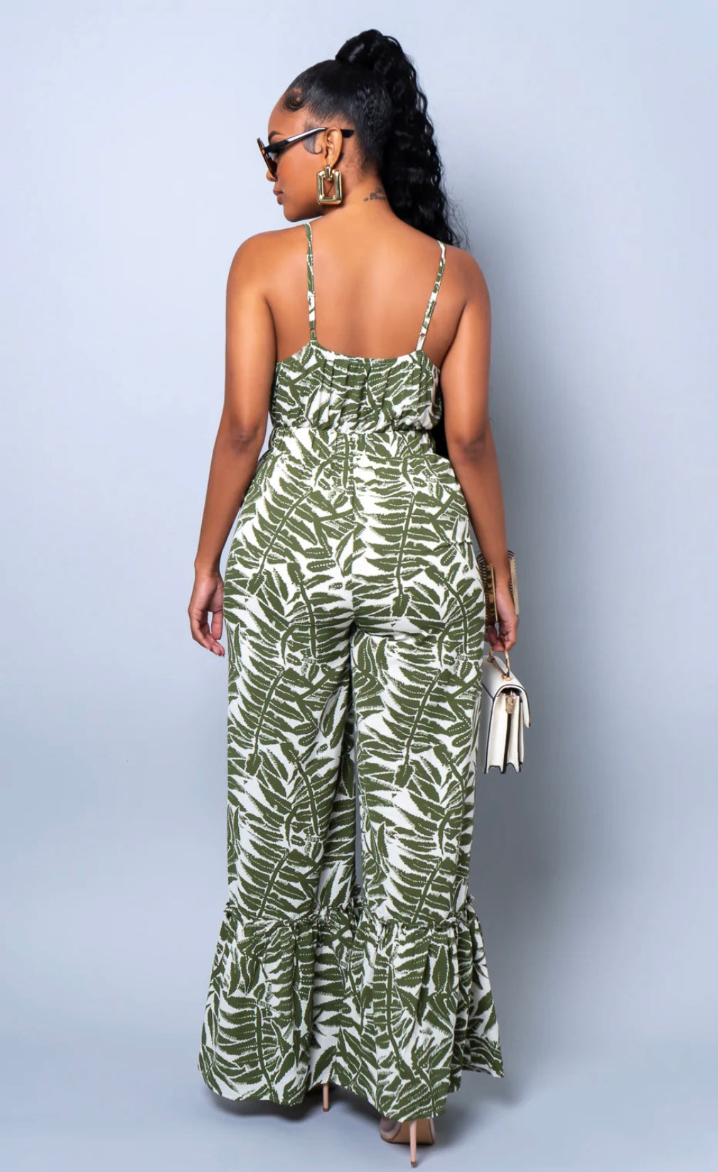 Tulum Vibes Jumpsuit - Green